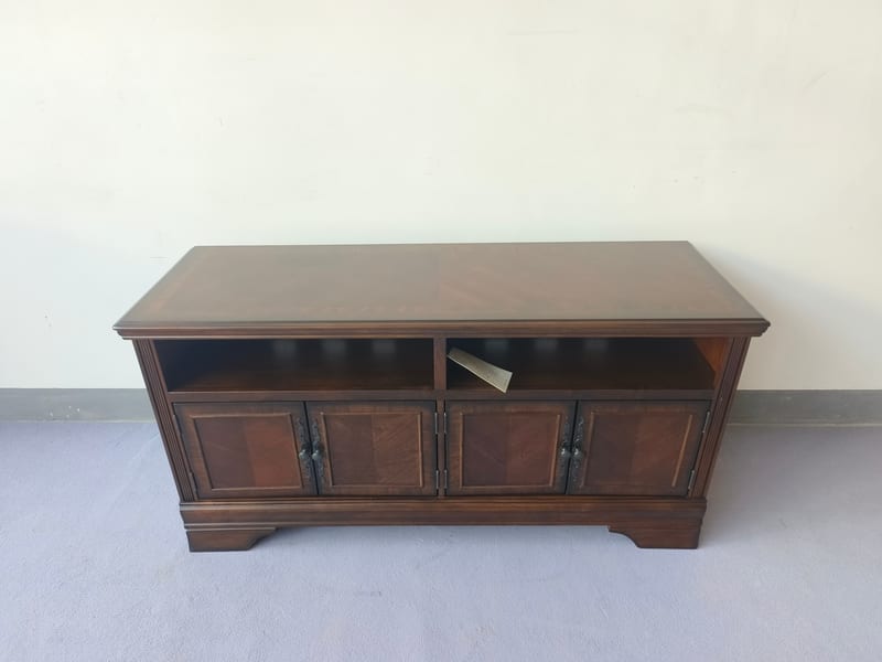 W527-38 American TV Stand & Sideboard in Dark Brown