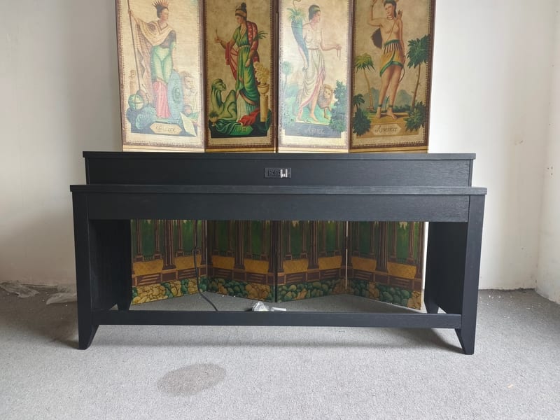 657-827 Black American Console Table