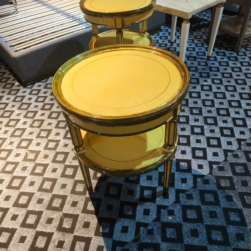 Chuancheng Dazhai Mahogany Hand-Carved Round Side Table