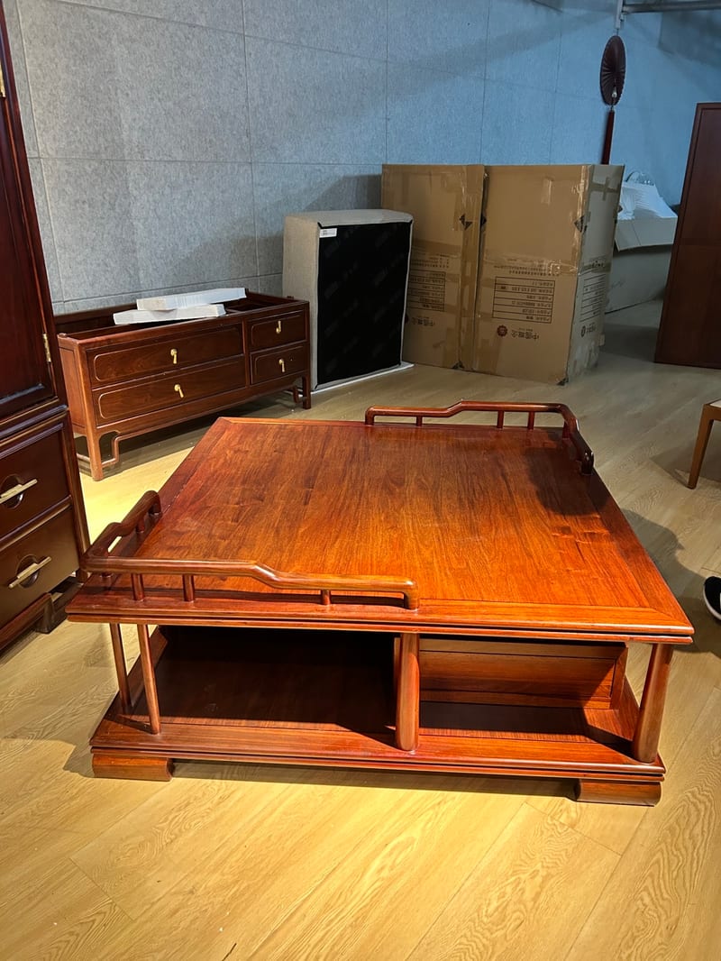中国概念 红木系列 931L4 实木大方几