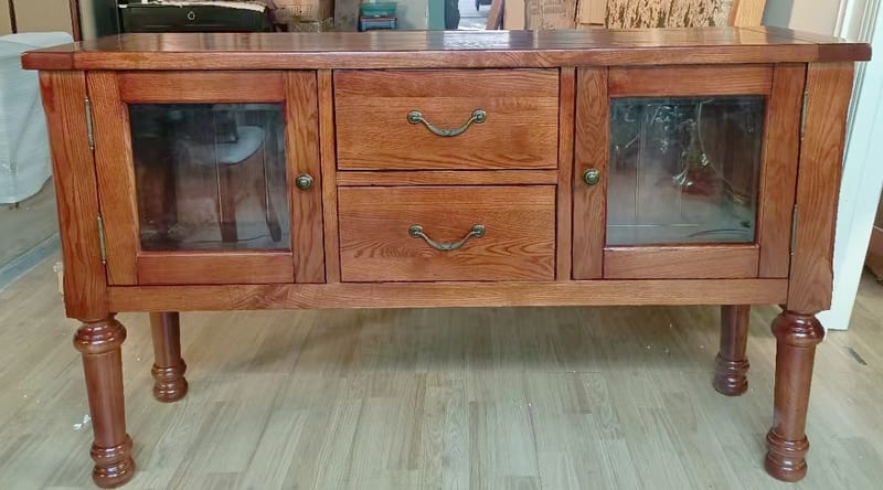 VanCoo Home KCT04 Solid Oak Sideboard Chest
