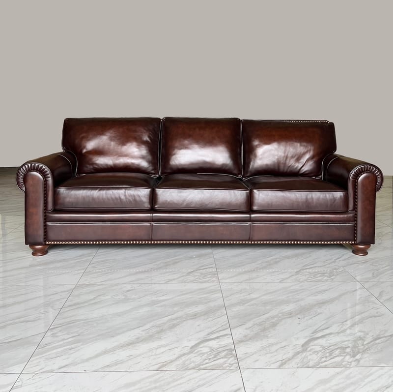 Dabadun 3-Seater Leather Sofa CLN-0020