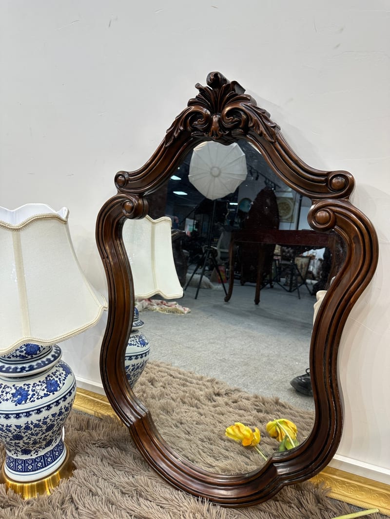 Guangdong Brand Mahogany American Vanity Mirror ZJ006