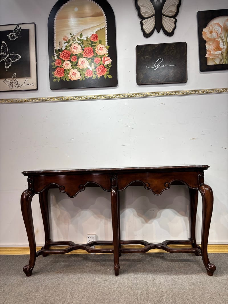 American Mahogany Console Table XG614