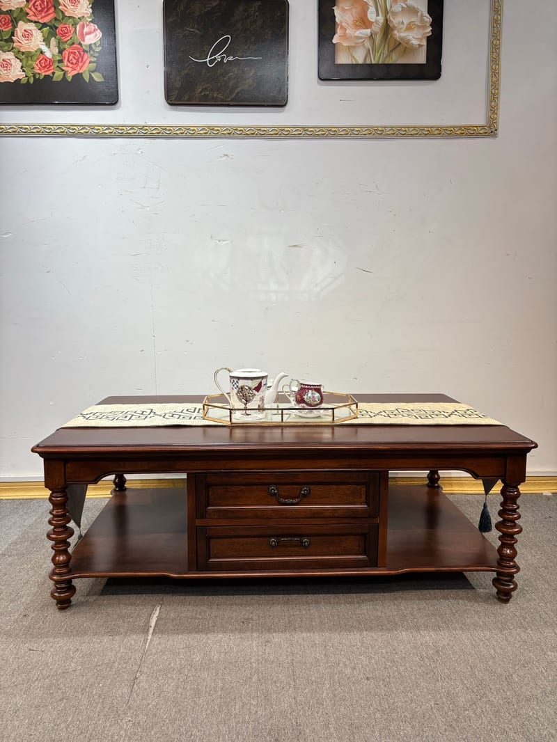 CJ0010 American Solid Mahogany Coffee Table