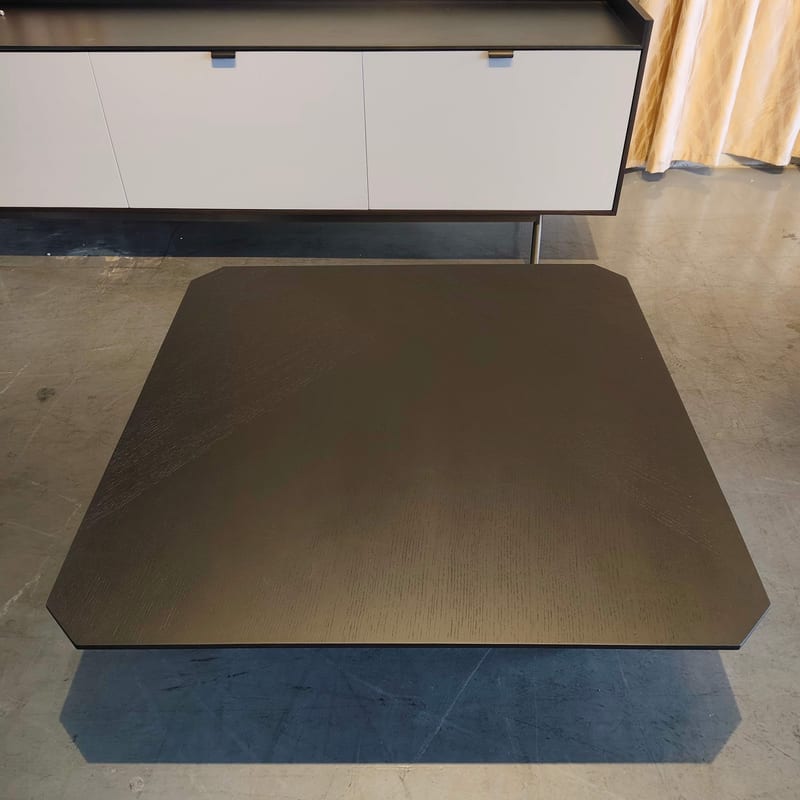 Riflessi Pegaso Square Coffee Table, Smoked Oak