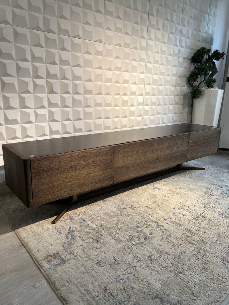 Ruimeng RM1713 Natural Marble Top TV Stand