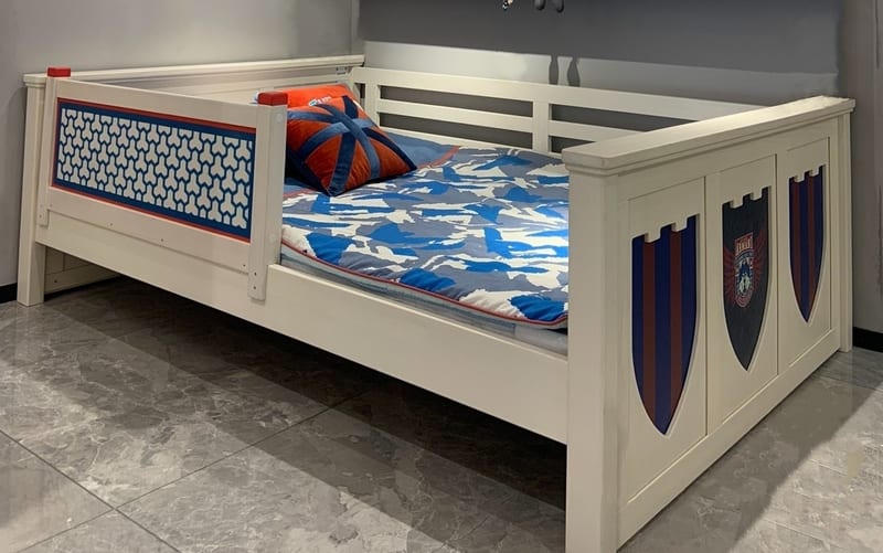 Colorhut K7 Knight's Castle Solid Pine Half-High Bed
