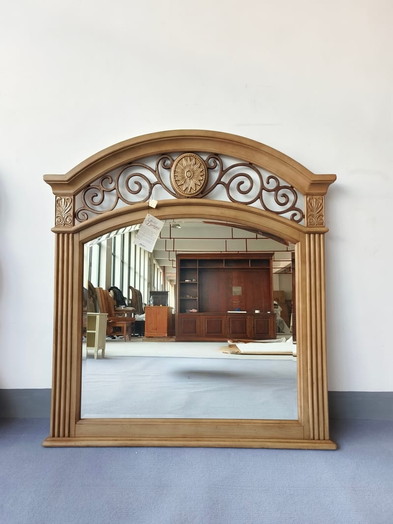 Stanley Alder Wood American Style Vanity Mirror