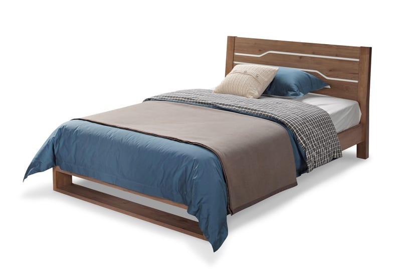 Renhao Fengshang Nordic 5415 Walnut Youth Headboard