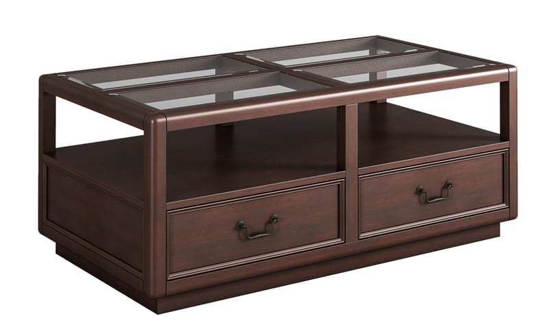 Mextra MCLA10 Solid Wood Coffee Table with Drawer