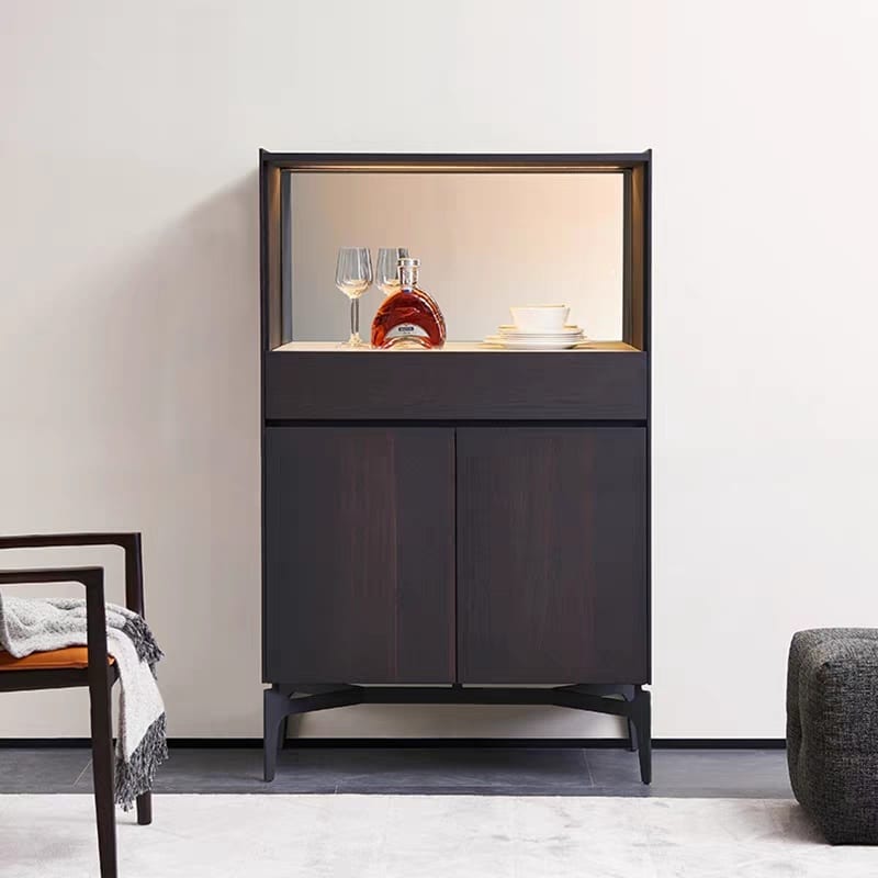 Huarui G·T home GT-507 Ash Solid Wood Wine Cabinet