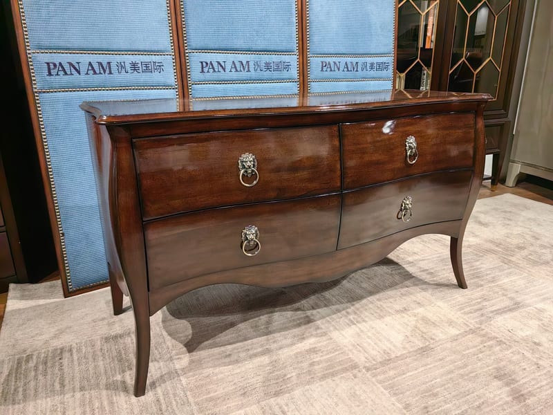 Kezhi Home German Beech Solid Wood American Entryway Cabinet