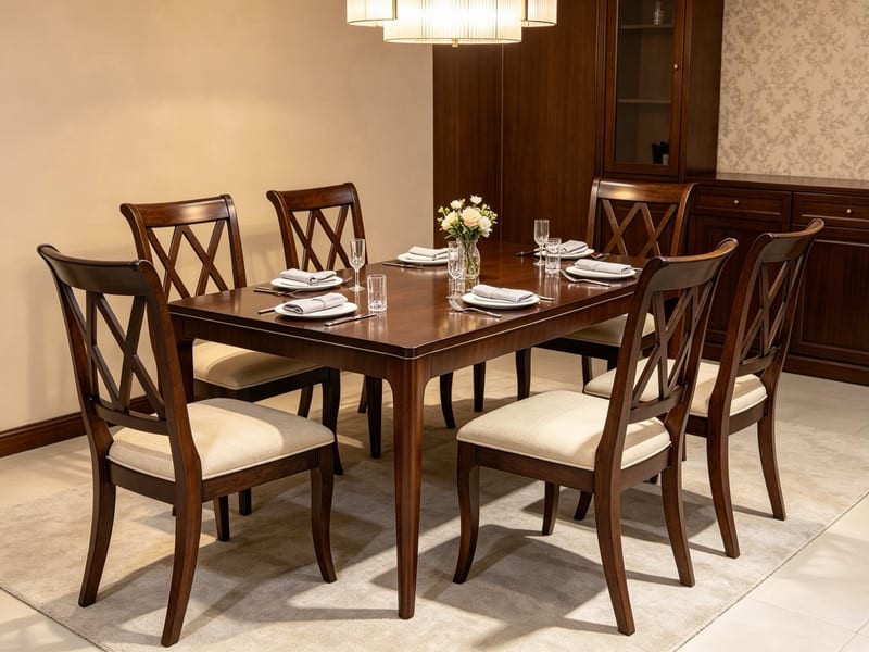 Kezhi American Solid Wood Dining Table CB01-DT01-18