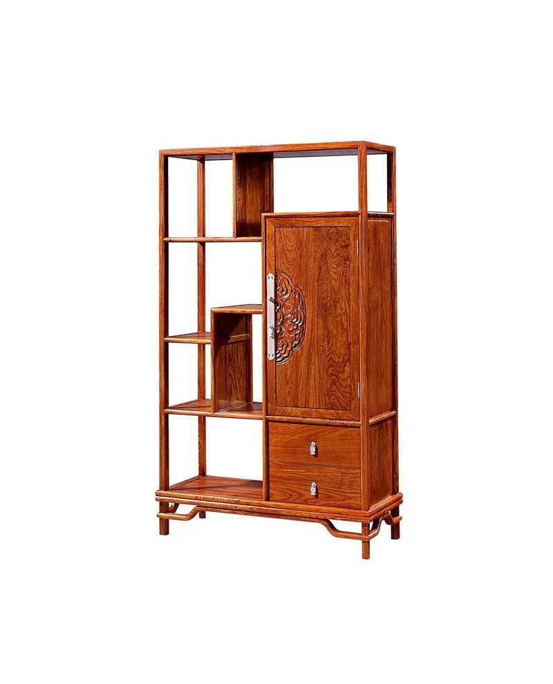 Guobiao Scented Rosewood Curio Display Cabinet N1521L/R