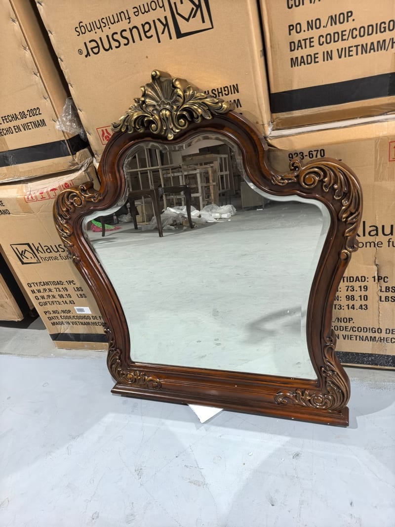 Hesteburg French Beech Vanity Wall Mirror R192-50