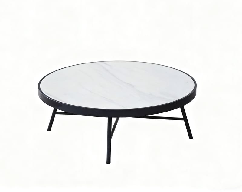 Haiyang Jupin Bolai Marble Round Coffee Table