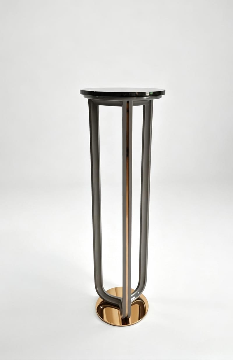 Jifanxi Hepburn HB316 Round Solid Beech Plant Stand