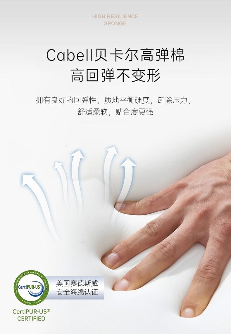 罗曼丽莎 爱伦 卷包床垫 偏硬乳胶独袋弹簧