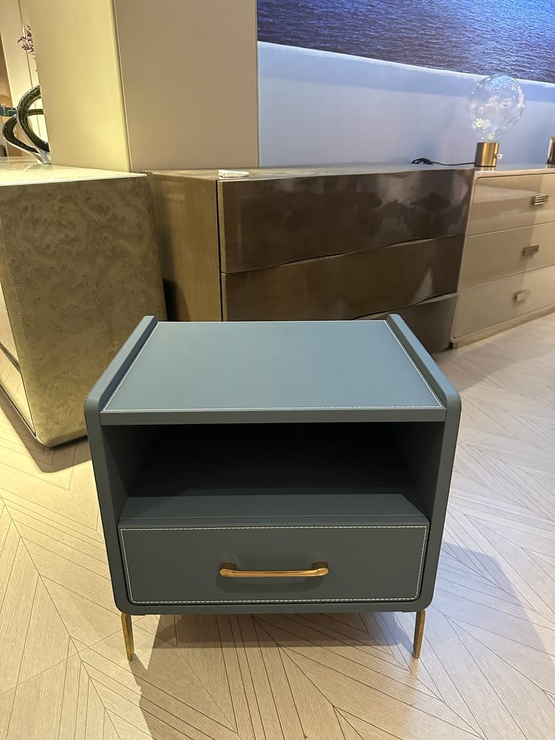 Jiadamei HA-173 Faux Leather Nightstand
