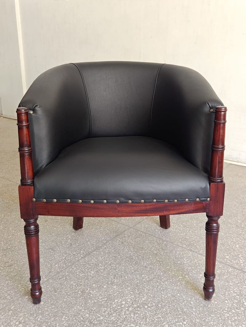 Bally William D2033 Leather Lounge Chair