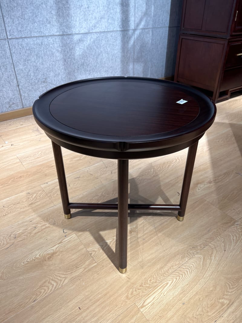 Baojule Lantingyuan Teak Round Side Table TC516