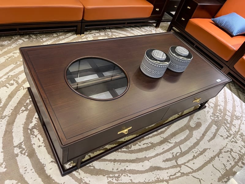 Baoliju Lantingyuan Teak New Chinese Coffee Table TC513