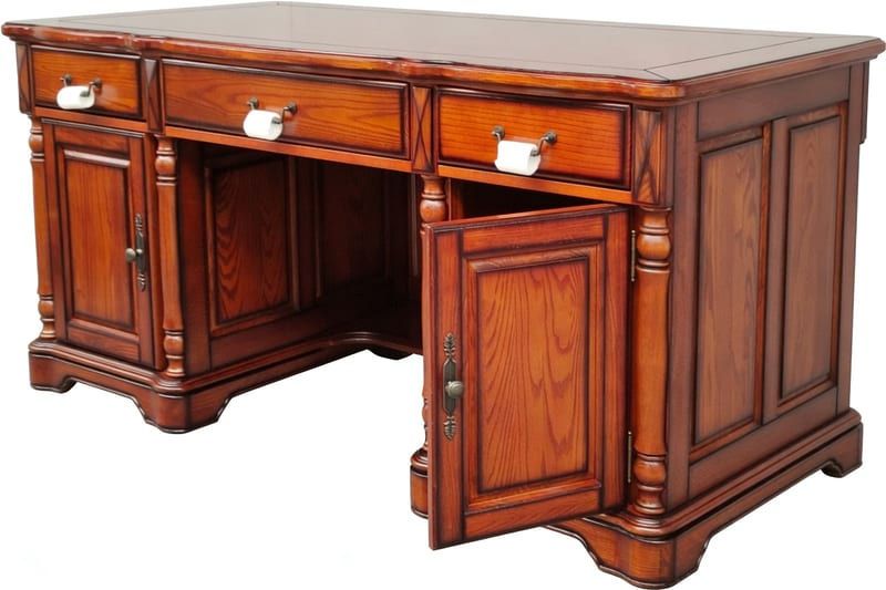 Haosen Meibao Meiluo American Ash Solid Wood Desk