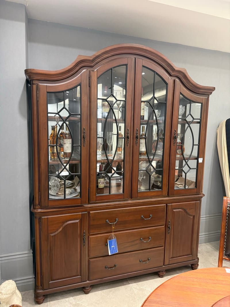 Baojule MJ502 American Walnut Four-Door Wine Cabinet