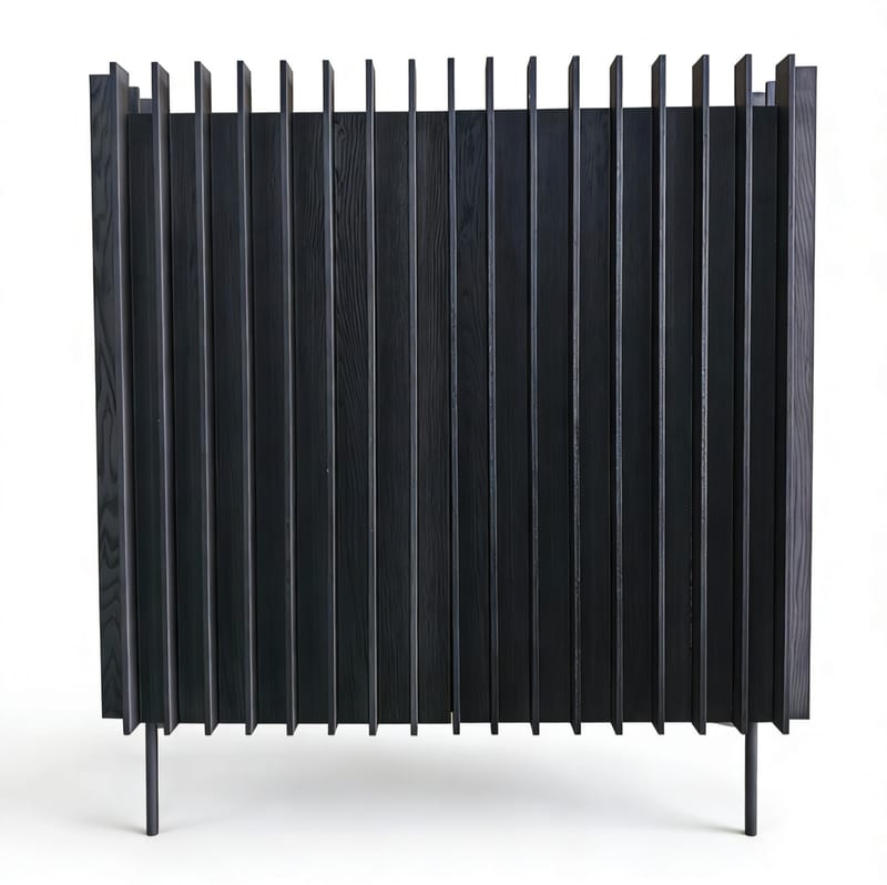 G·T home Smoked Oak Sideboard Cabinet